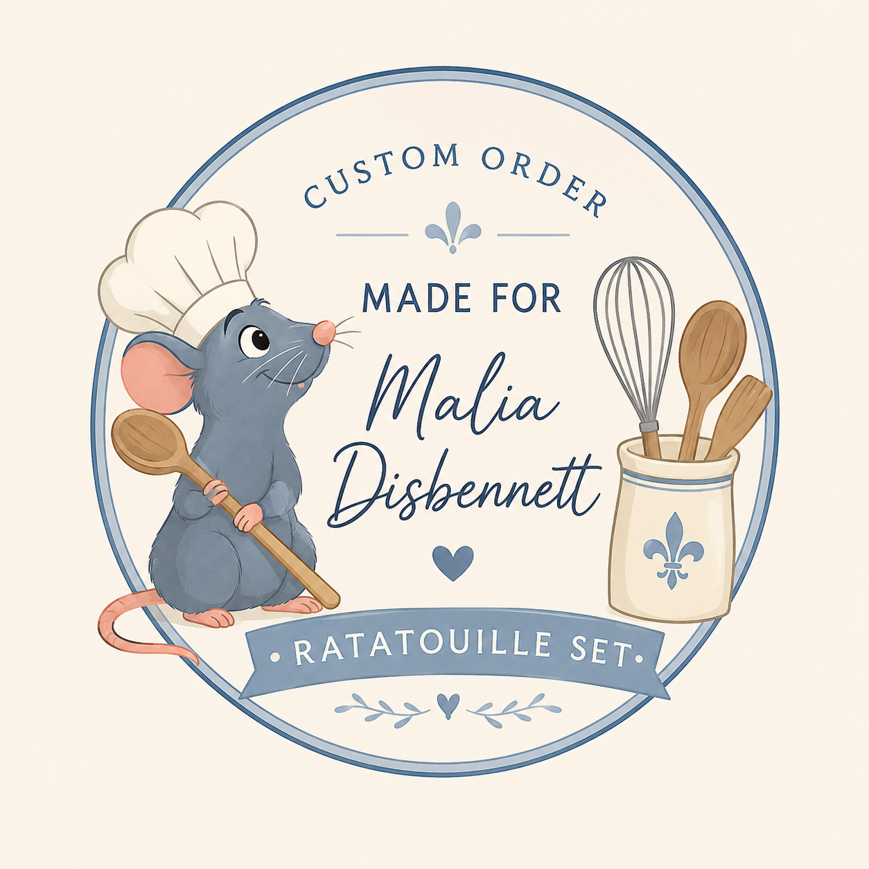 Custom order for Malia Disbennett