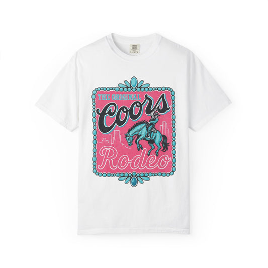 π€ Coors Rodeo Graphic Tee β Retro Western Shirt for Cowgirls & Concert Queens π€π»