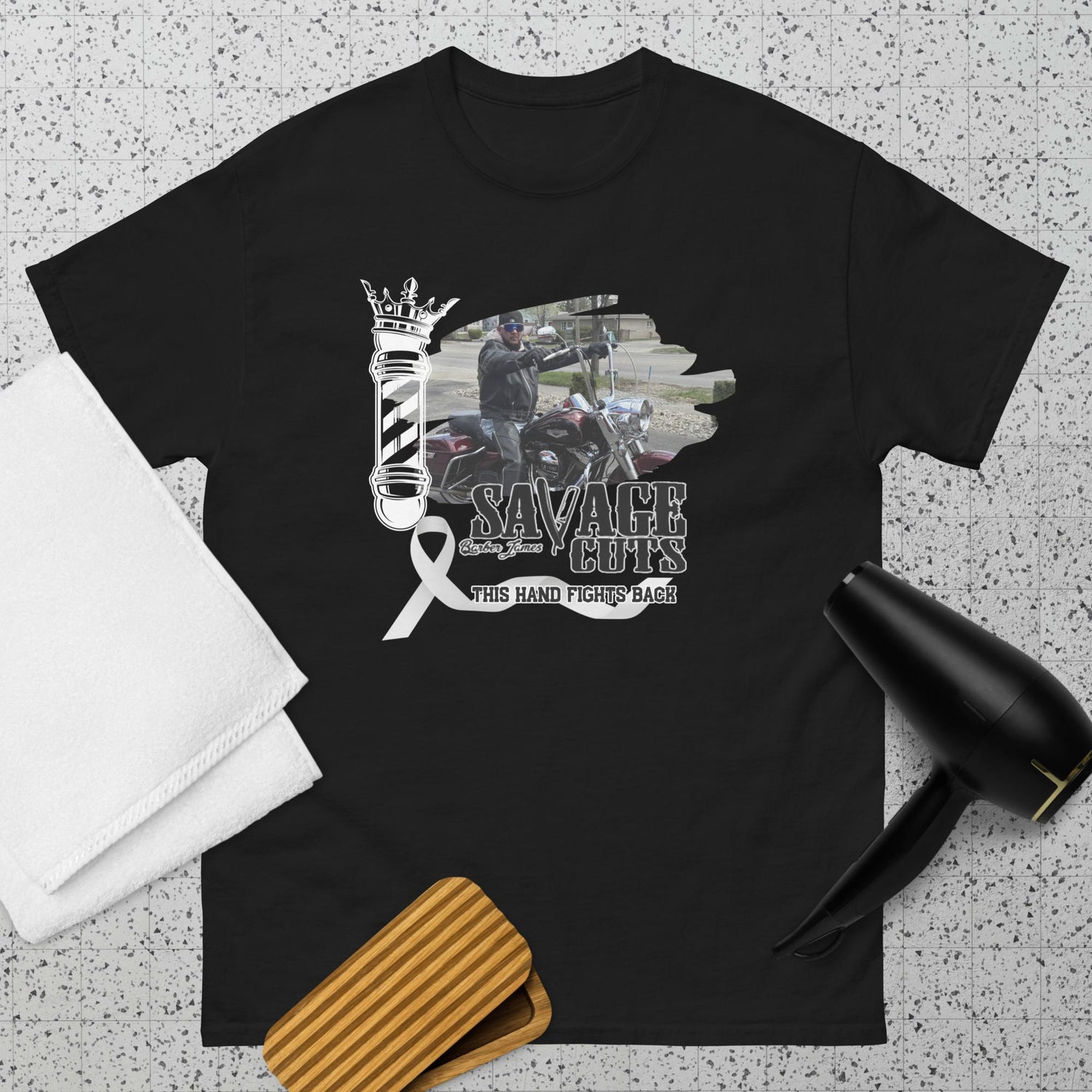 Supporting Barber James Savage