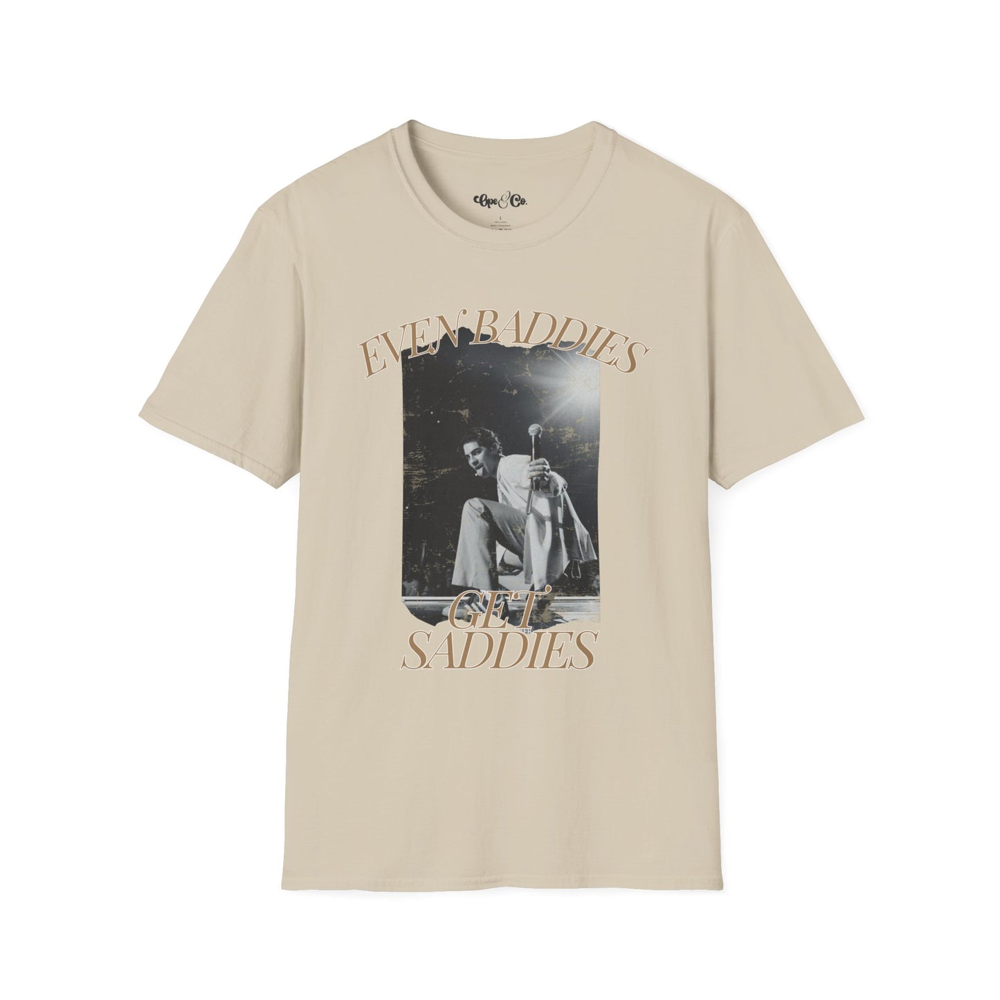 Even Baddies Get Saddies – Joe Jonas Inspired Tee - Jonas Brothers