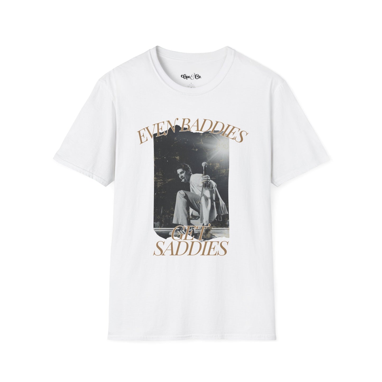 Even Baddies Get Saddies – Joe Jonas Inspired Tee - Jonas Brothers