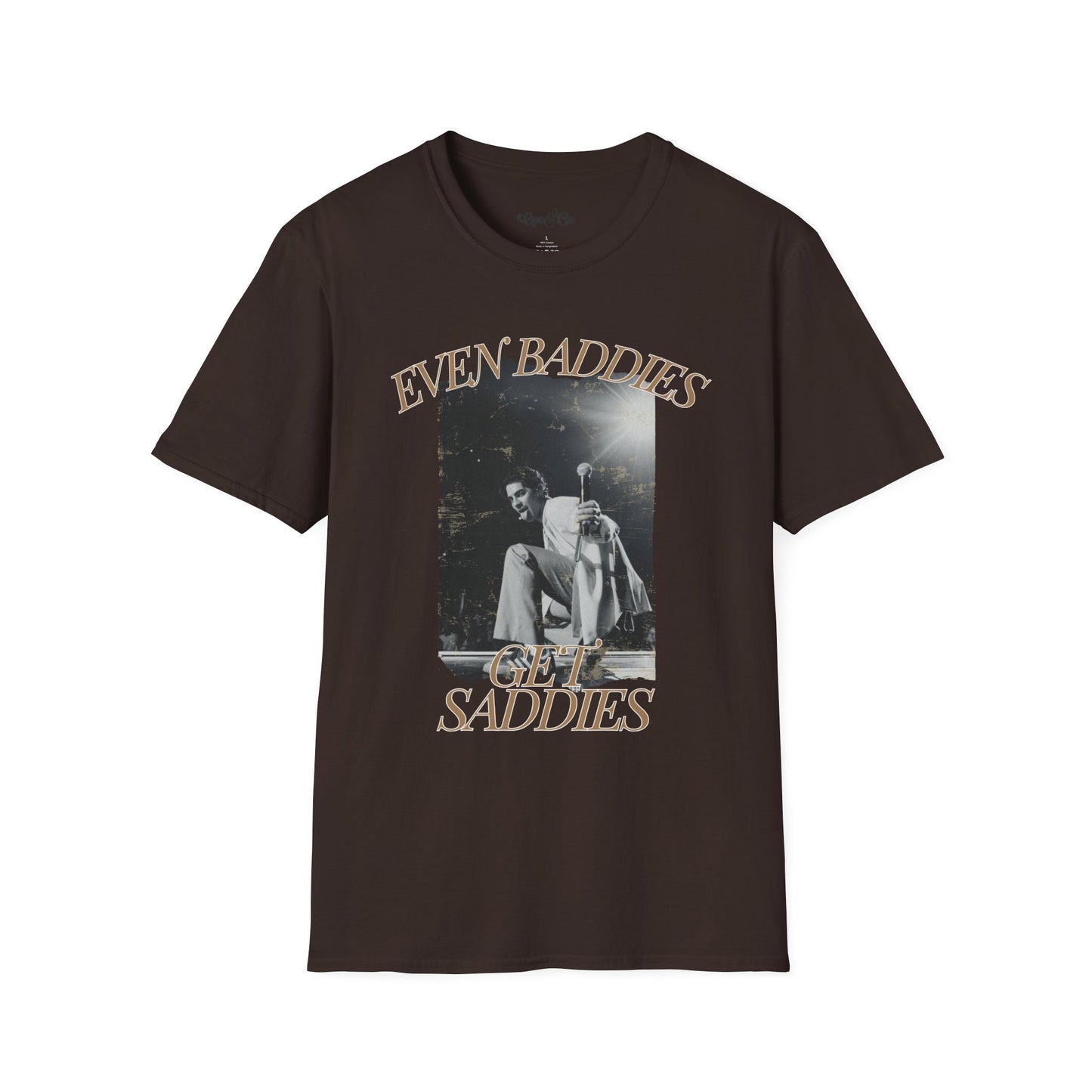 Even Baddies Get Saddies – Joe Jonas Inspired Tee - Jonas Brothers