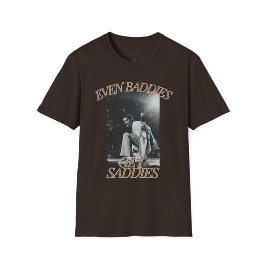 Even Baddies Get Saddies – Joe Jonas Inspired Tee - Jonas Brothers