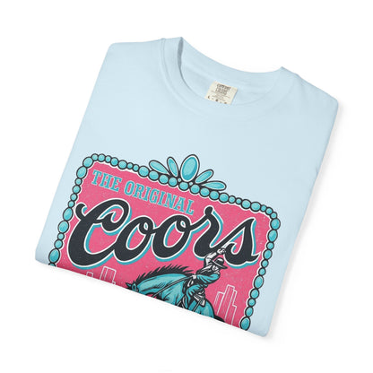 🤠 Coors Rodeo Graphic Tee – Retro Western Shirt for Cowgirls & Concert Queens 🎤🍻