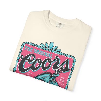 🤠 Coors Rodeo Graphic Tee – Retro Western Shirt for Cowgirls & Concert Queens 🎤🍻