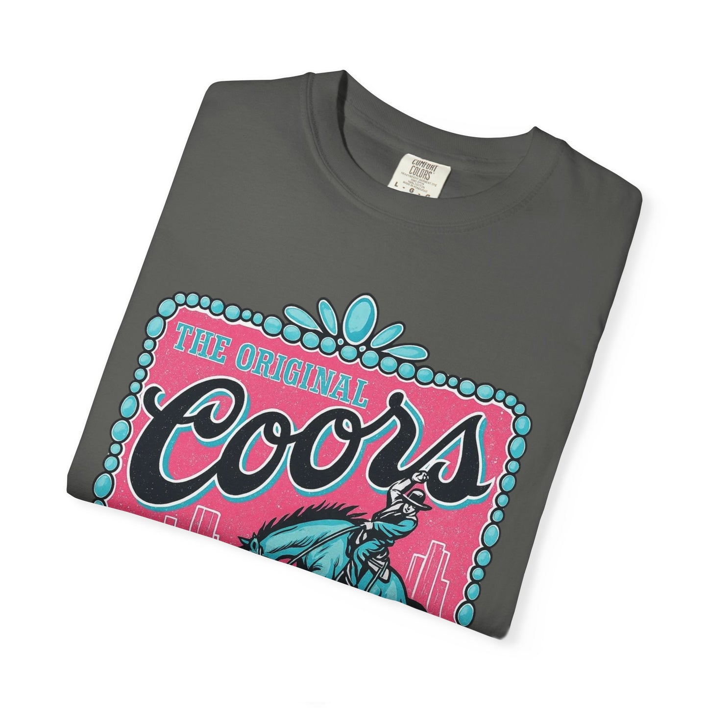 🤠 Coors Rodeo Graphic Tee – Retro Western Shirt for Cowgirls & Concert Queens 🎤🍻