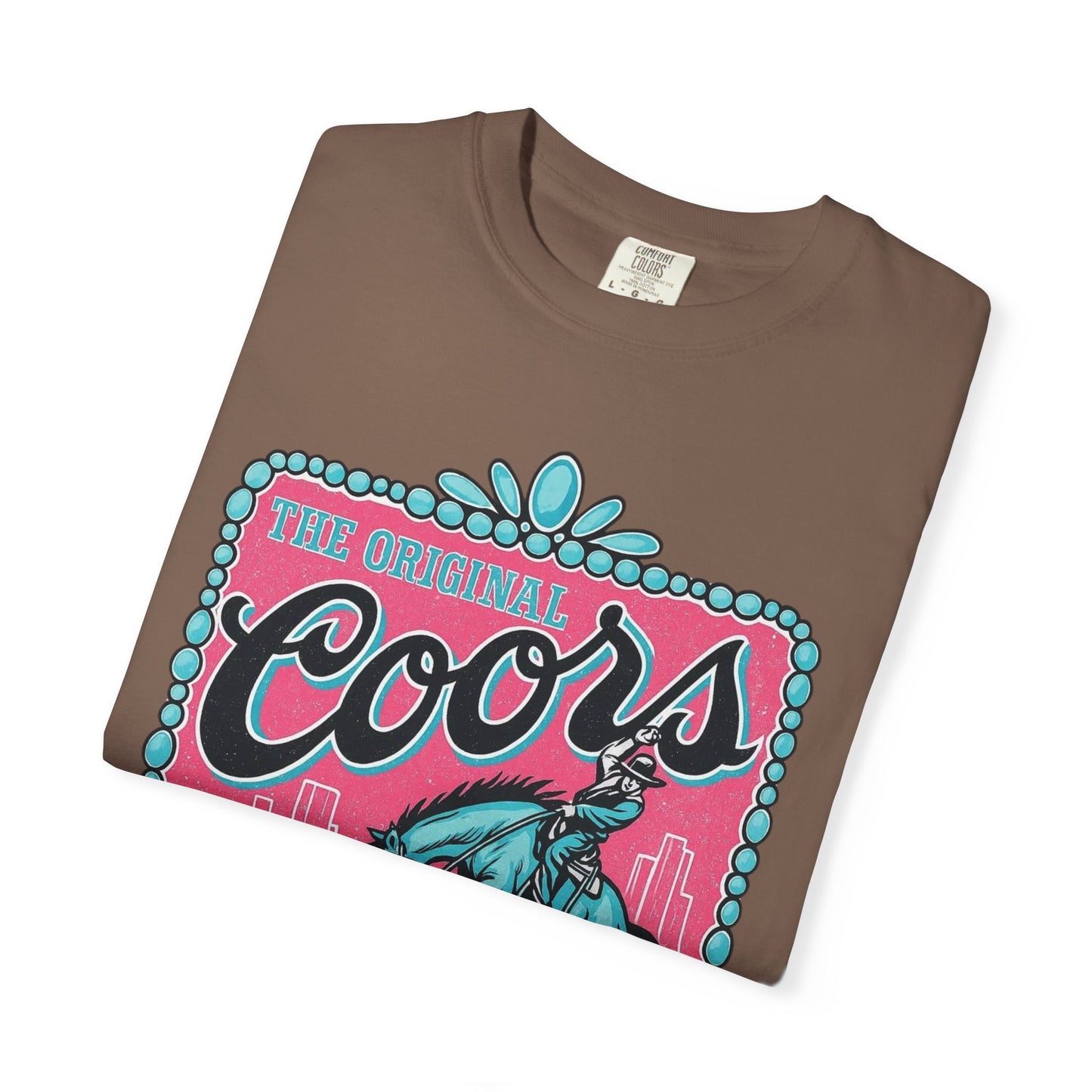 🤠 Coors Rodeo Graphic Tee – Retro Western Shirt for Cowgirls & Concert Queens 🎤🍻