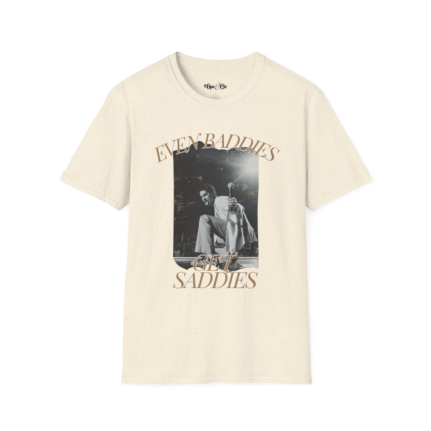 Even Baddies Get Saddies – Joe Jonas Inspired Tee - Jonas Brothers