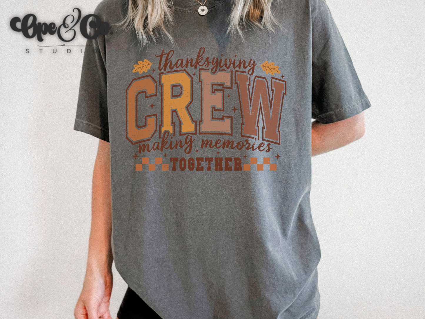 🍂 Thanksgiving Crew – Making Memories Together