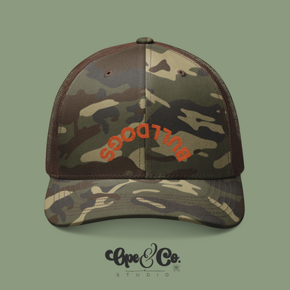 Heath Bulldogs Camo Snapback – Flip the Script Edition