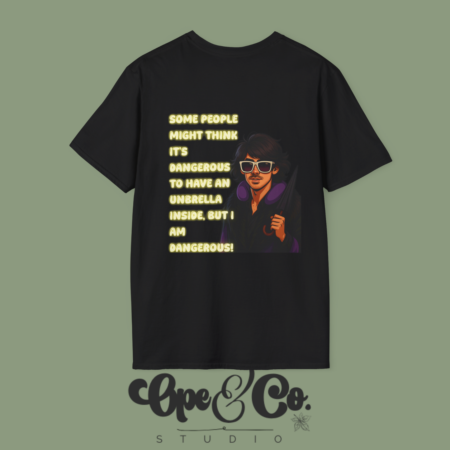 DJ Danger Is My Spirit Animal – Joe Jonas Chaos Era Tee