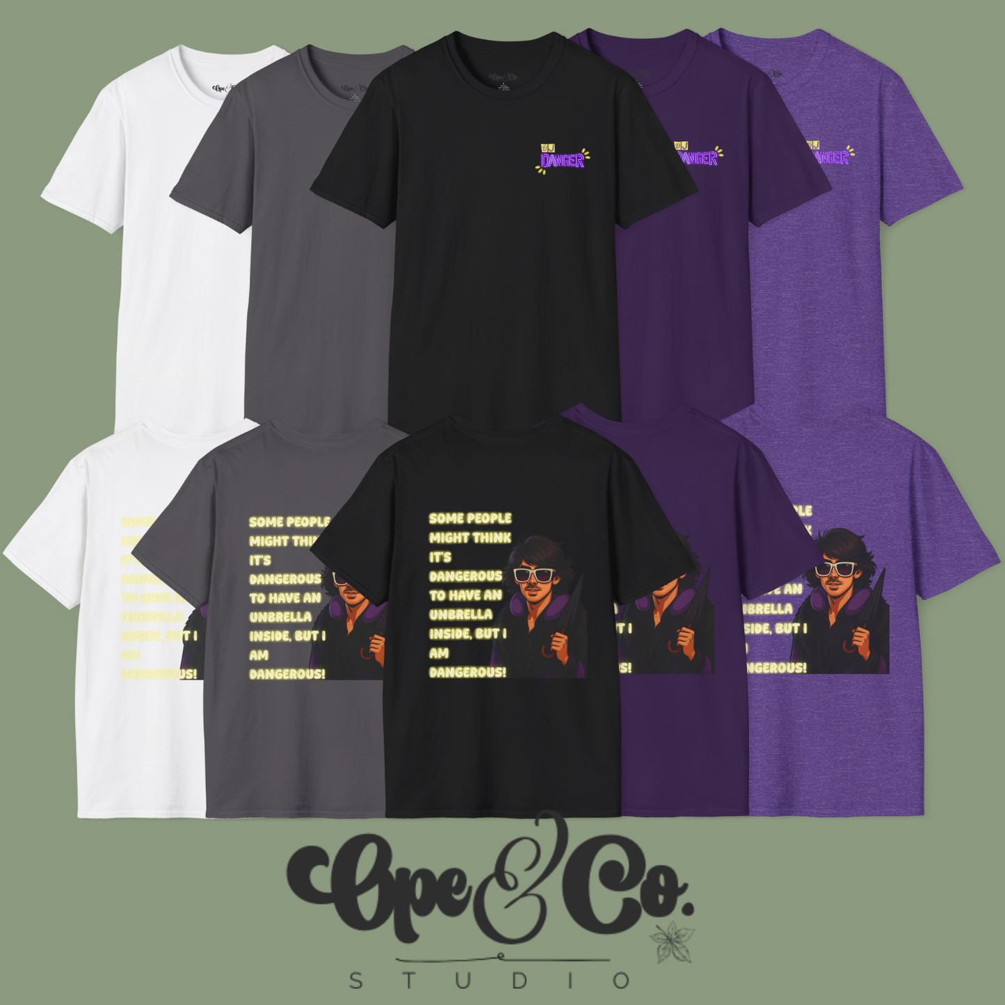 DJ Danger Is My Spirit Animal – Joe Jonas Chaos Era Tee