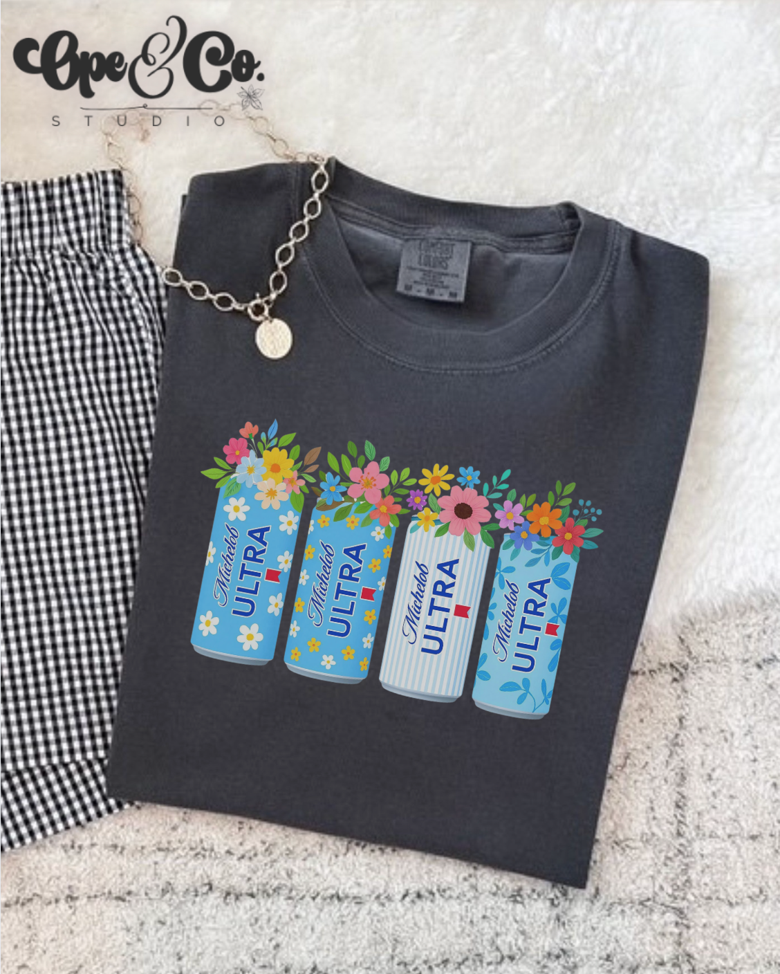 🌸 “Ultra Bloom” Concert Season Tee – For Brunch Babes, Beer Queens & Main Stage Moments 🎶✨