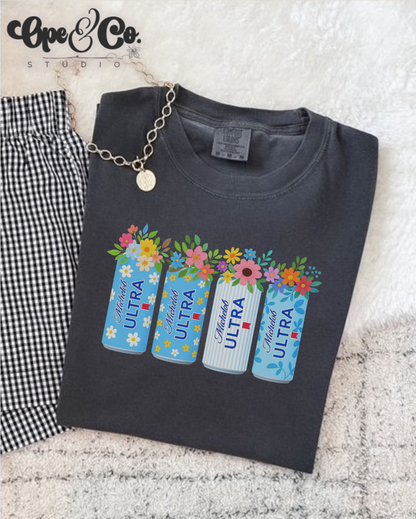 🌸 “Ultra Bloom” Concert Season Tee – For Brunch Babes, Beer Queens & Main Stage Moments 🎶✨