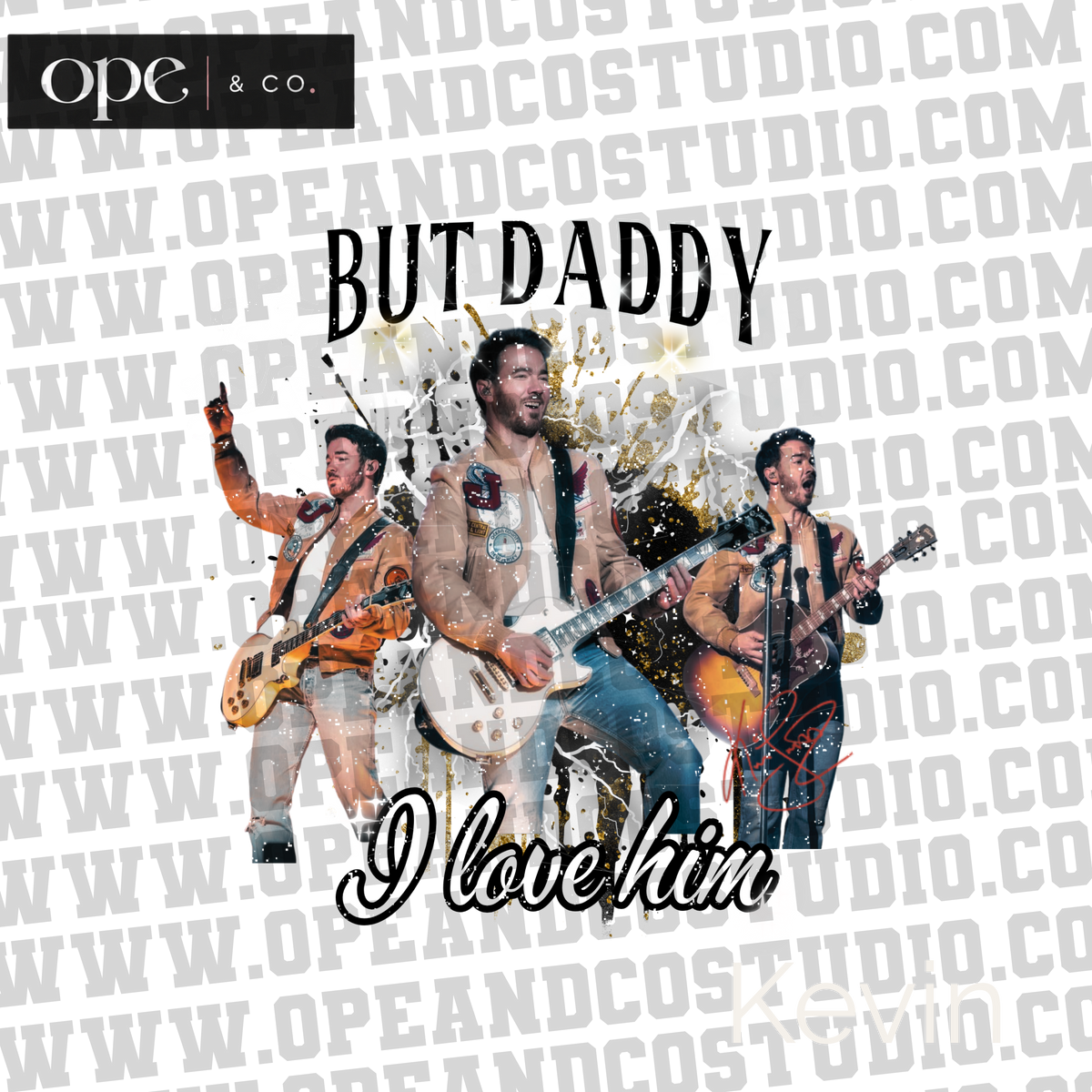 But Daddy I Love Him Kevin Jonas Graphic Tee - product photo 3
