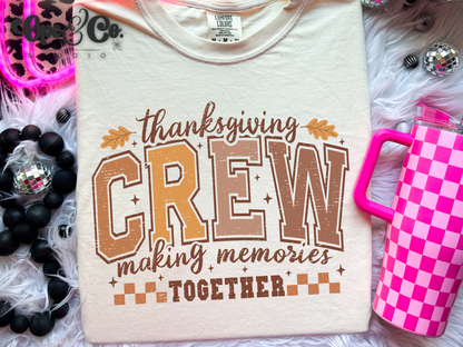 🍂 Thanksgiving Crew – Making Memories Together