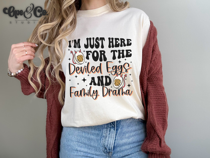 Deviled Eggs & Family Drama Tee