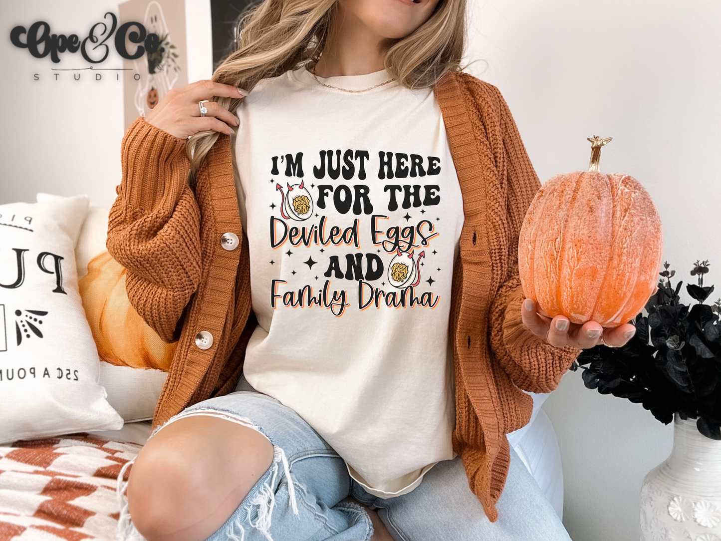 Deviled Eggs & Family Drama Tee