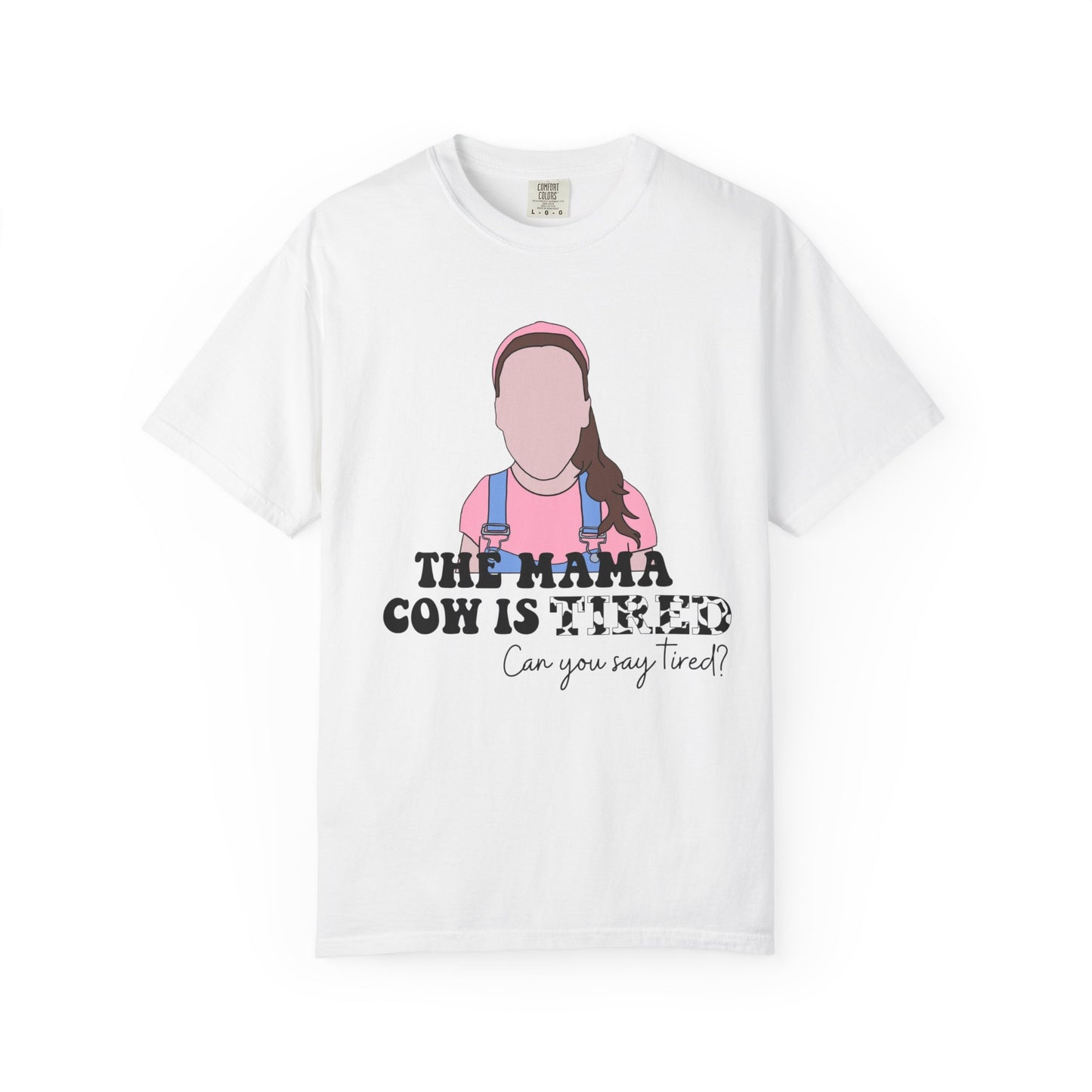 🐄 “The Mama Cow is Tired” Tee – A Miss Rachel-Inspired Mood for Every Exhausted Mama 😮‍💨💖