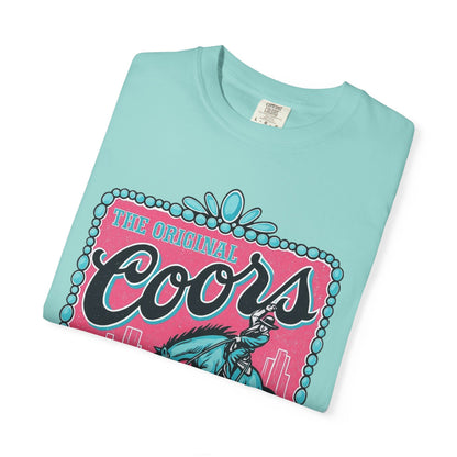 🤠 Coors Rodeo Graphic Tee – Retro Western Shirt for Cowgirls & Concert Queens 🎤🍻