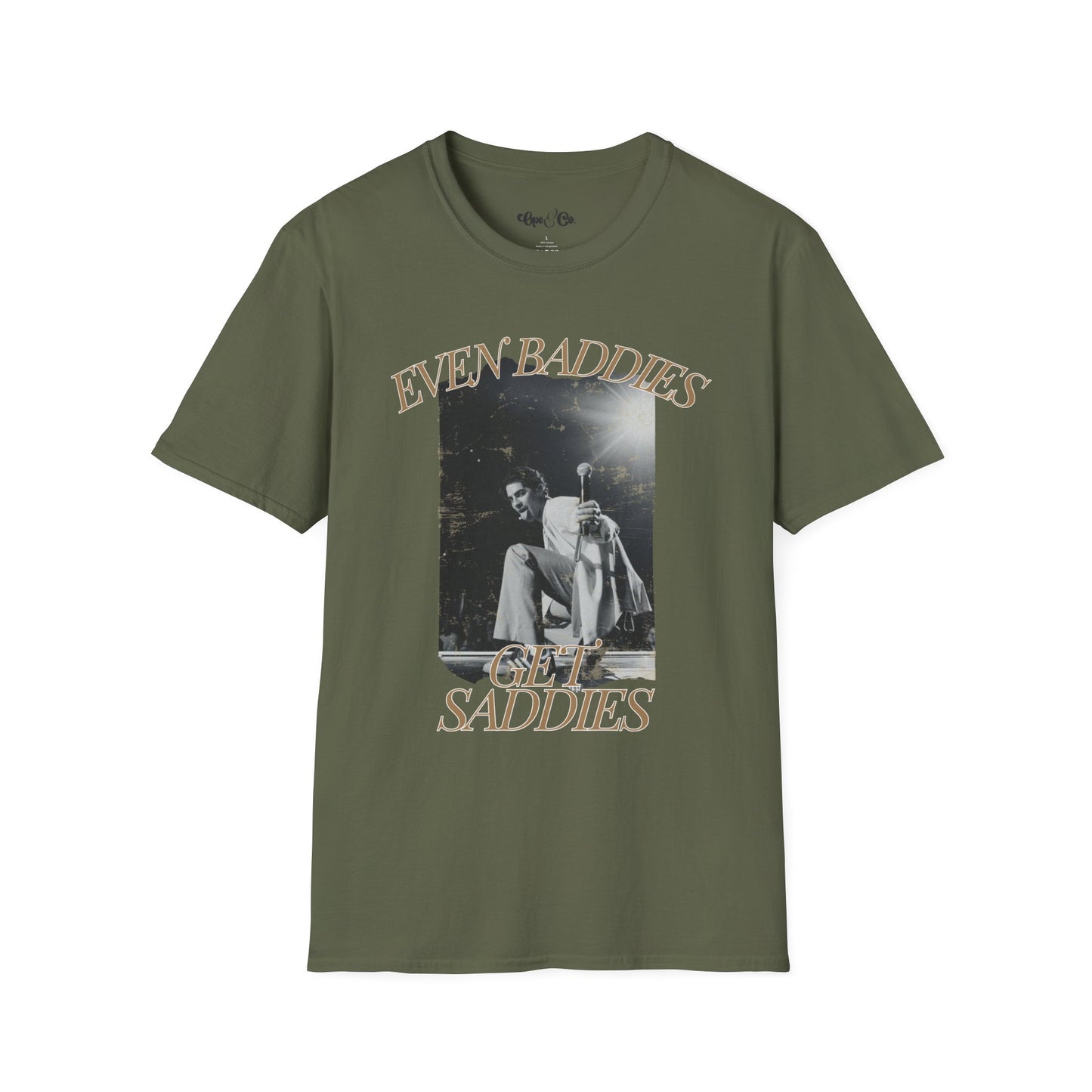 Even Baddies Get Saddies – Joe Jonas Inspired Tee - Jonas Brothers