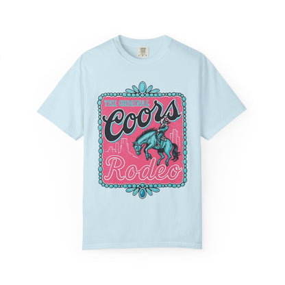 🤠 Coors Rodeo Graphic Tee – Retro Western Shirt for Cowgirls & Concert Queens 🎤🍻