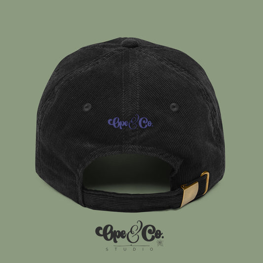 Smothered, Covered & Obsessed – Jo Bros Corduroy Embroidered Hat