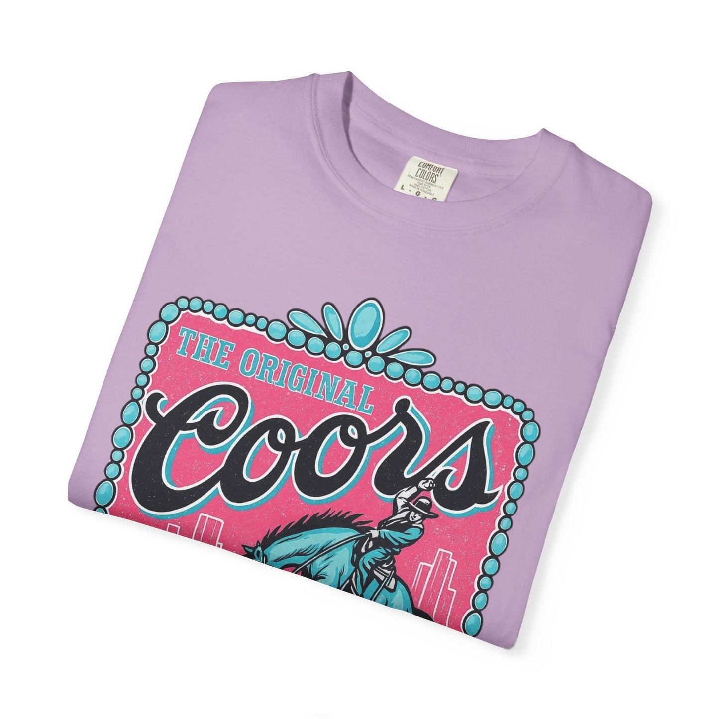 🤠 Coors Rodeo Graphic Tee – Retro Western Shirt for Cowgirls & Concert Queens 🎤🍻