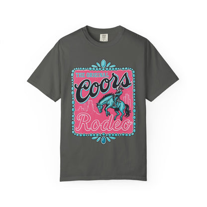 🤠 Coors Rodeo Graphic Tee – Retro Western Shirt for Cowgirls & Concert Queens 🎤🍻