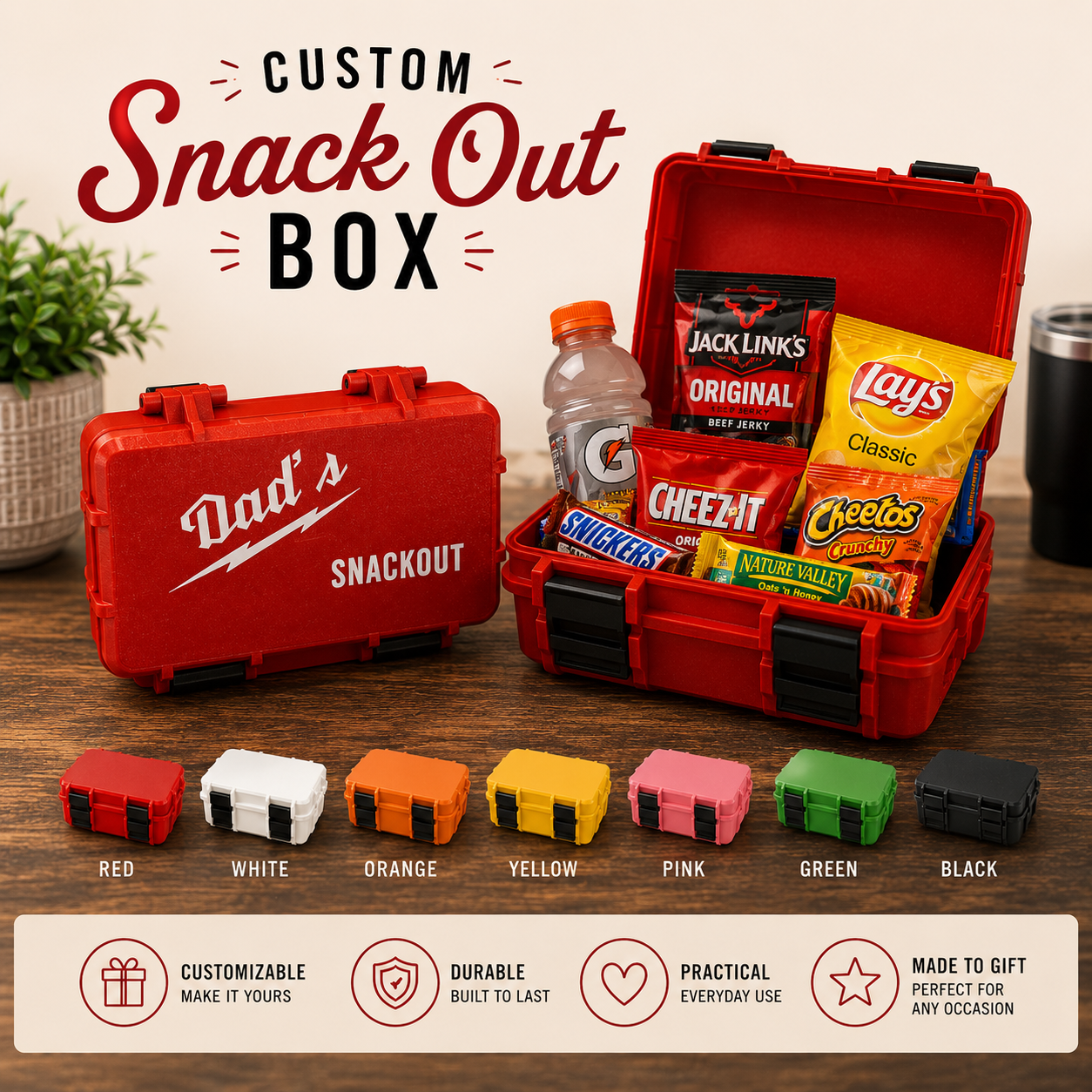 Custom Snack Out Father’s Day Snackle Box