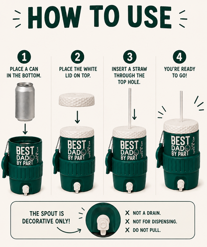 Golf Can Cooler - Father's Day Special